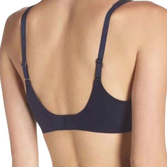 SPANX Pillow Cup Full Coverage Bra Navy 34DD - Picture 2 of 5